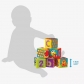 Продукт PLAYGRO - Меки кубчета за баня (6бр./оп.) 6м+ - 2 - BG Hlapeta